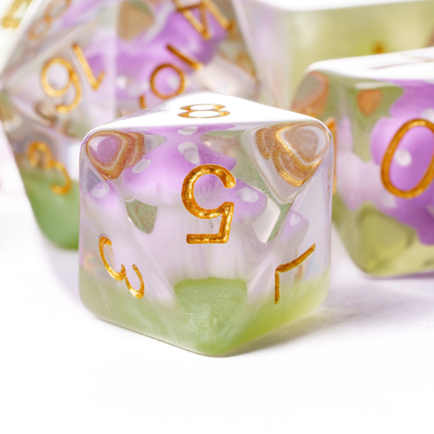 Mushroom Cap - Dice Set