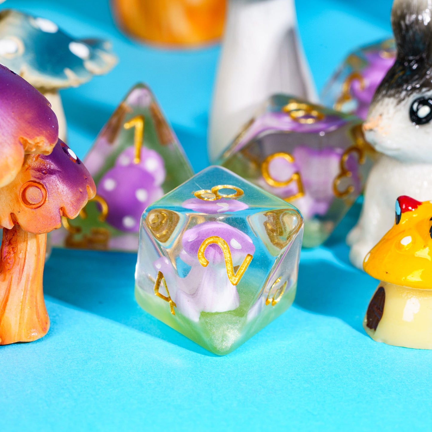 Mushroom Cap - Dice Set