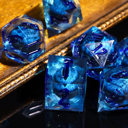 Dragon Eye - Sharp Edge Dice Set