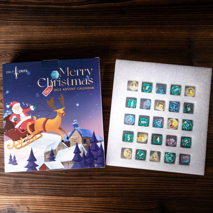 Limited Edition Mystery Dice Advent Calendar