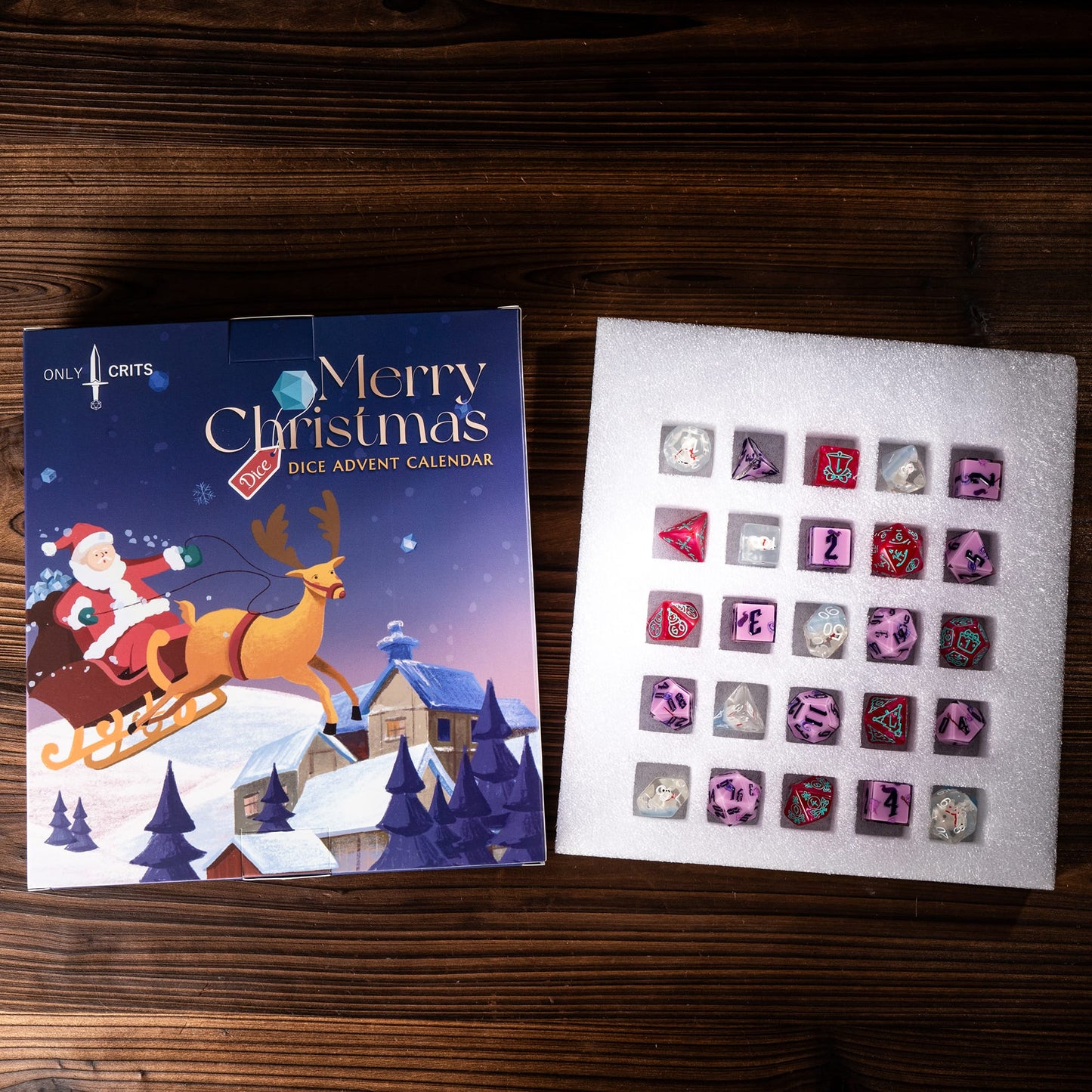Limited Edition Mystery Dice Advent Calendar