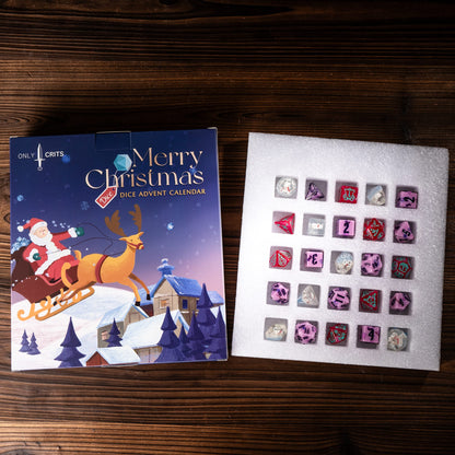 Limited Edition Mystery Dice Advent Calendar