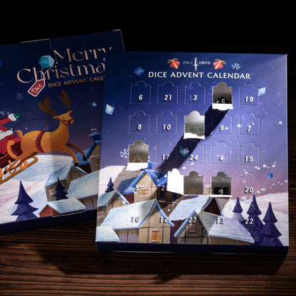 Limited Edition Mystery Dice Advent Calendar