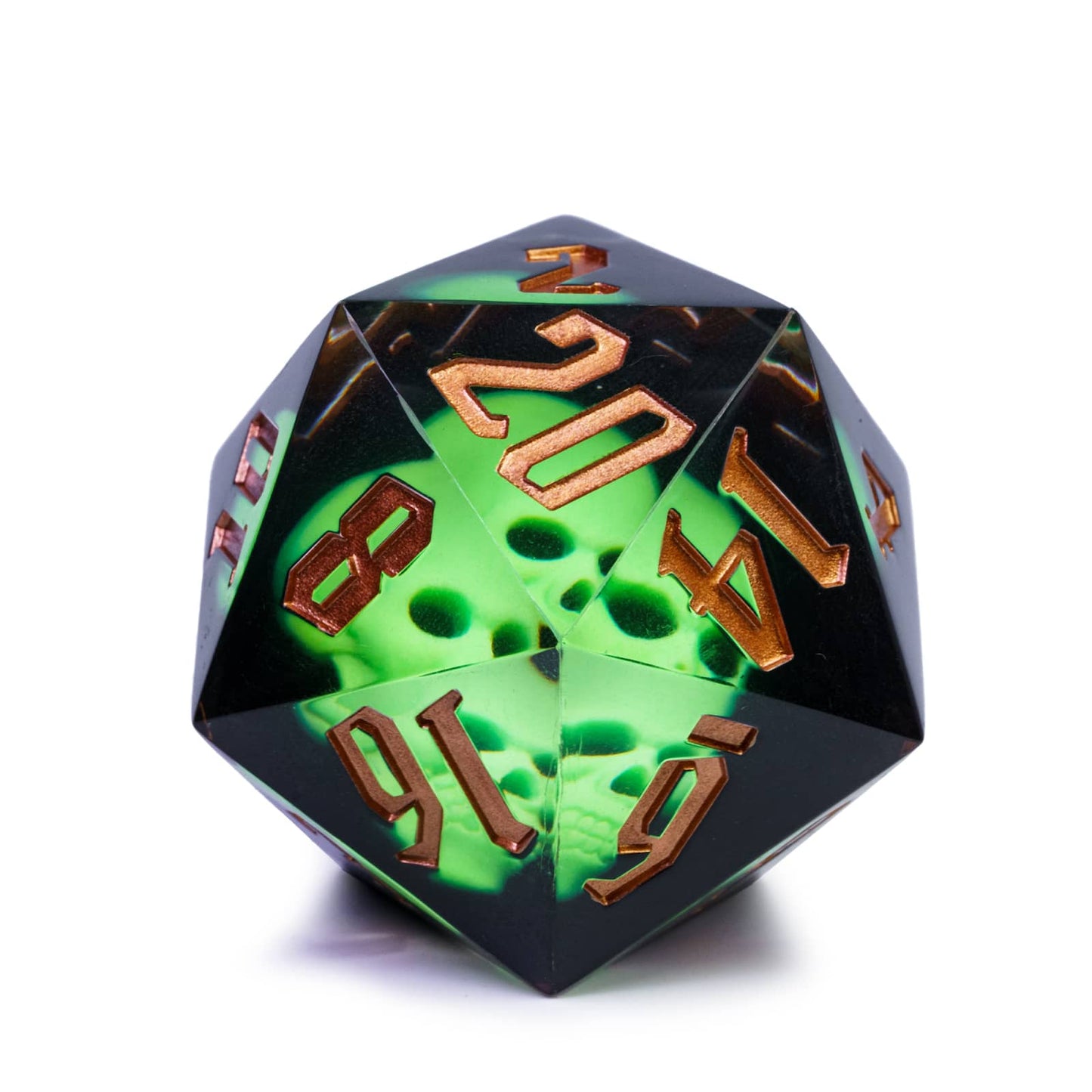 Sharp Edge D20 - Spectral Skull