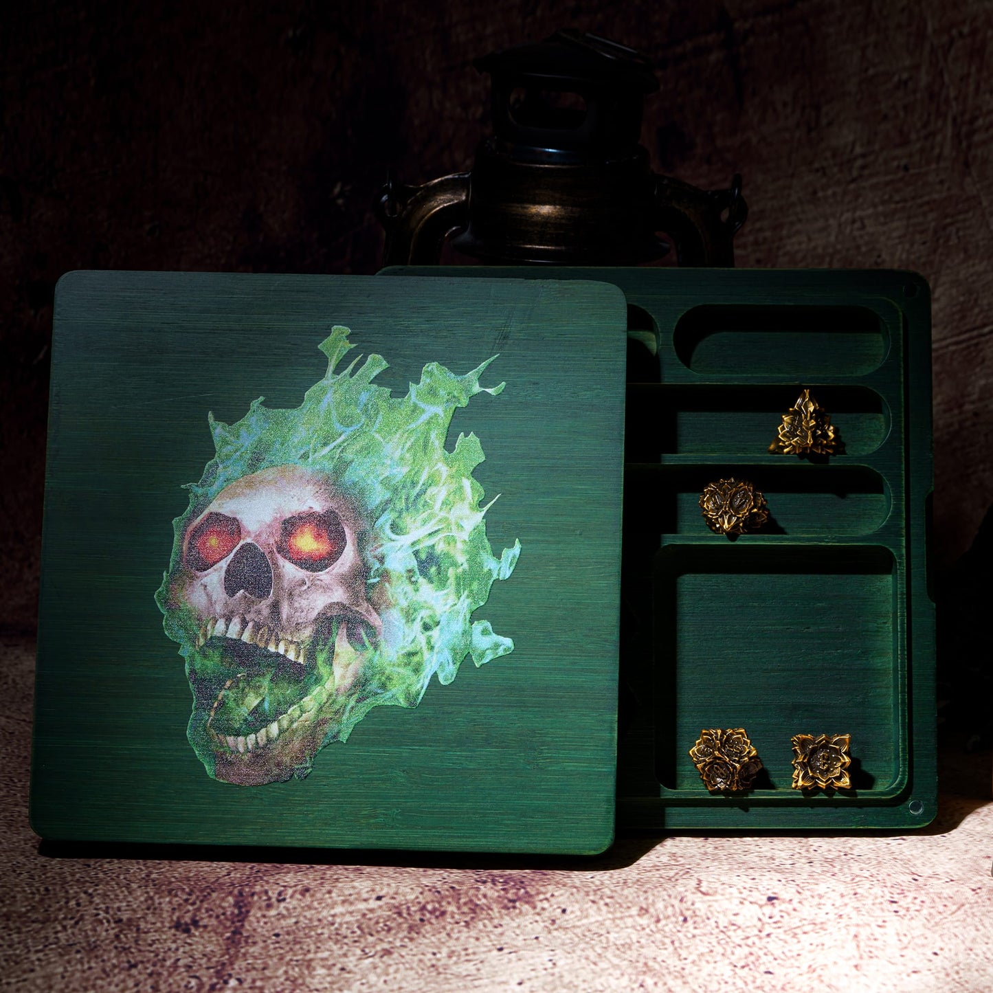 Infernal Blaze - Dice Tray & Case