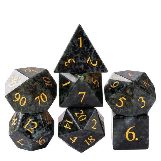 Seaweed Tangle - Stone Dice Set