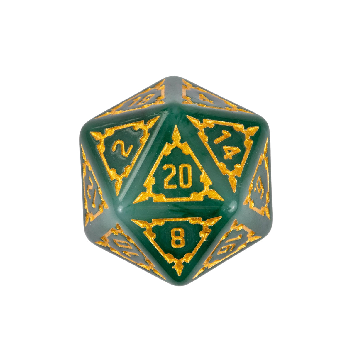 Violent Jade Elixir Chonk Dice Set