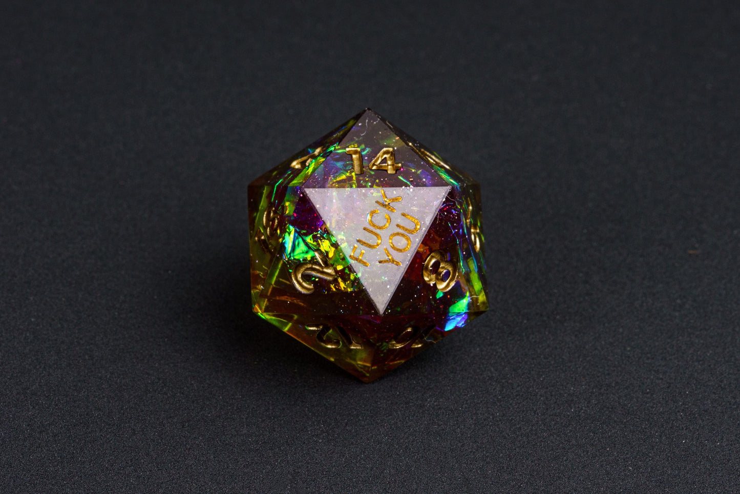 F*ck Me Sharp Edge Dice Set
