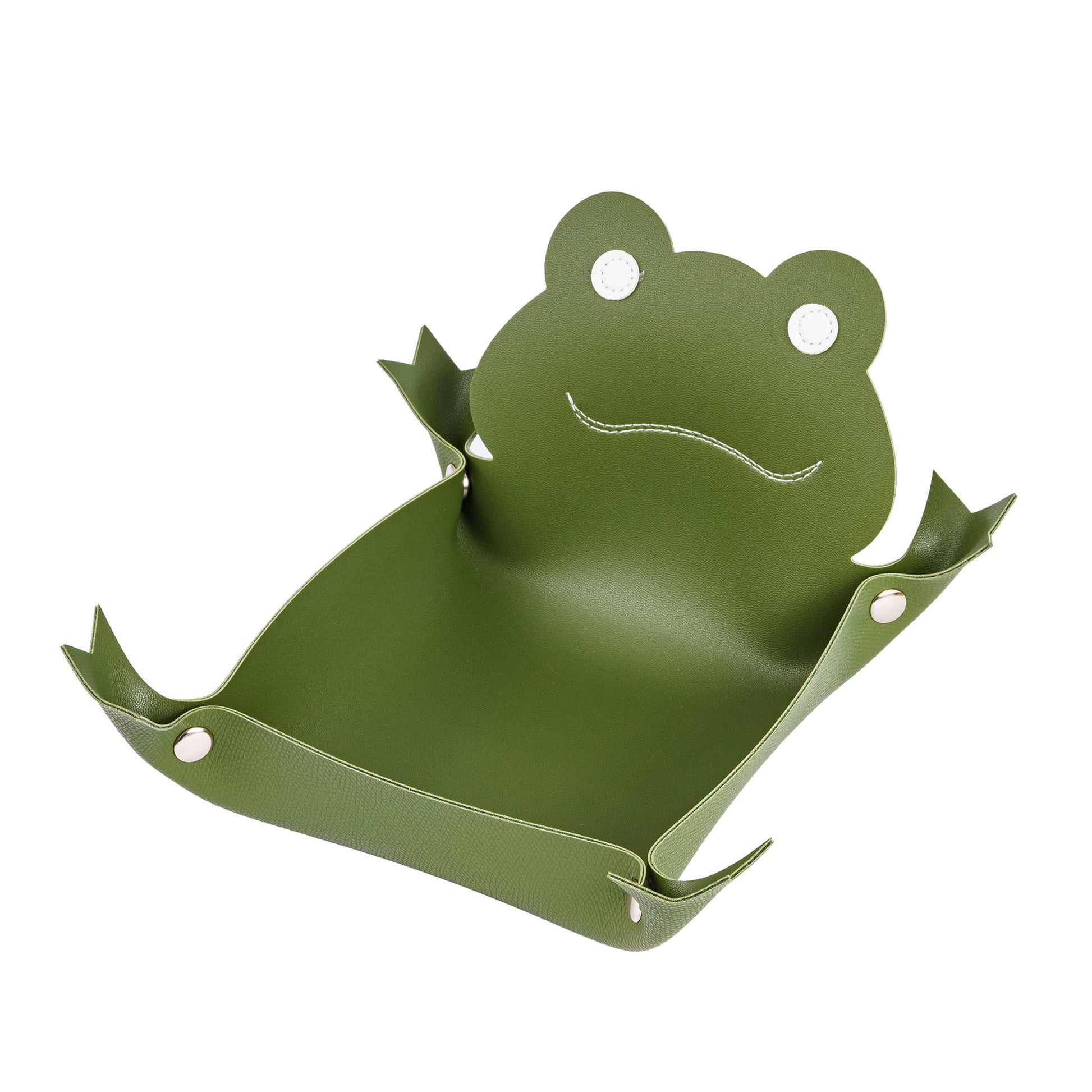 empty frog Critter Dice Tray for tabletop DnD & DnD 5e dice rolling