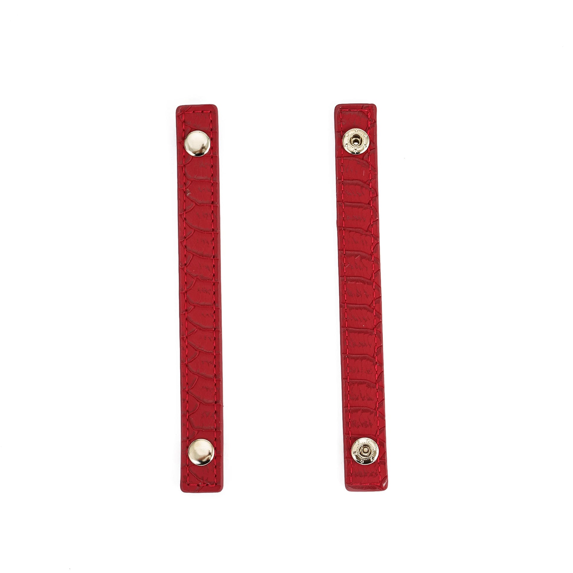 Removable red straps for the Dungeon Master Dice Tray & Case, used to secure the dice storage tube