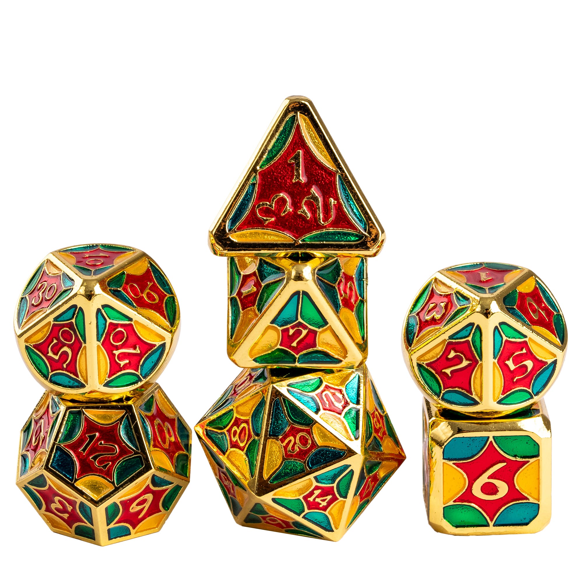 Jester Chroma - Metal Dice Set | Only Crits