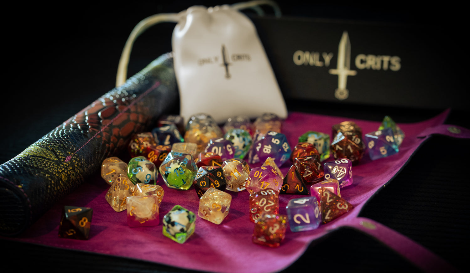 only crits bulk dice set 