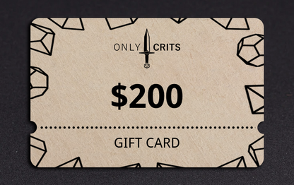 Only Crits Gift Card