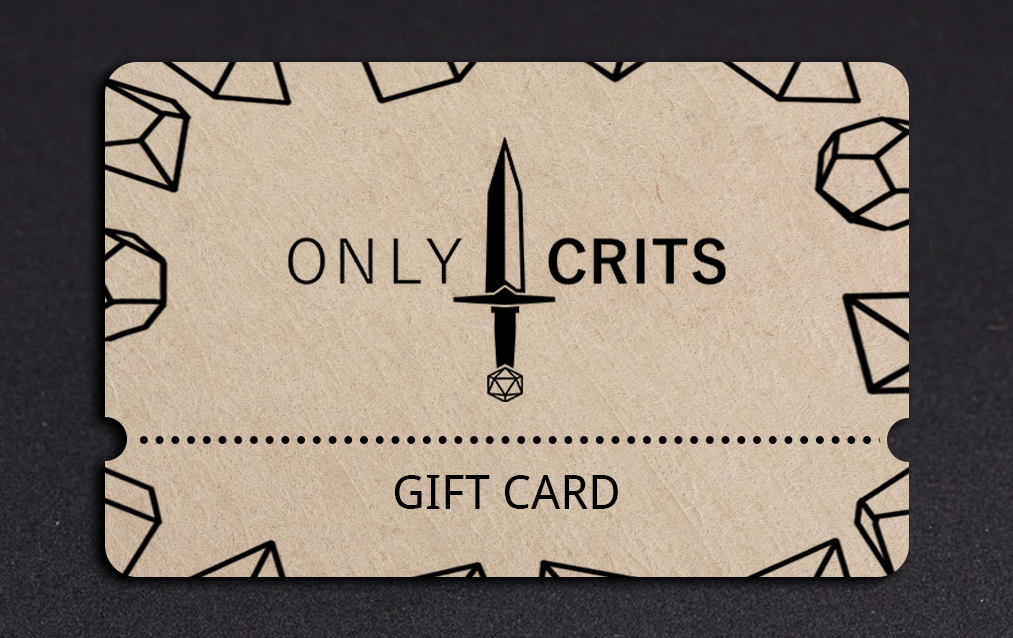 Only Crits Gift Card