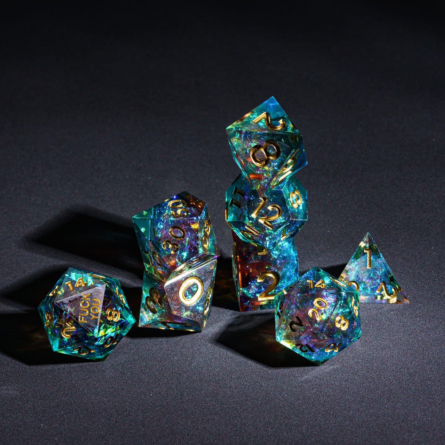 F*ck Me Sharp Edge Dice Set