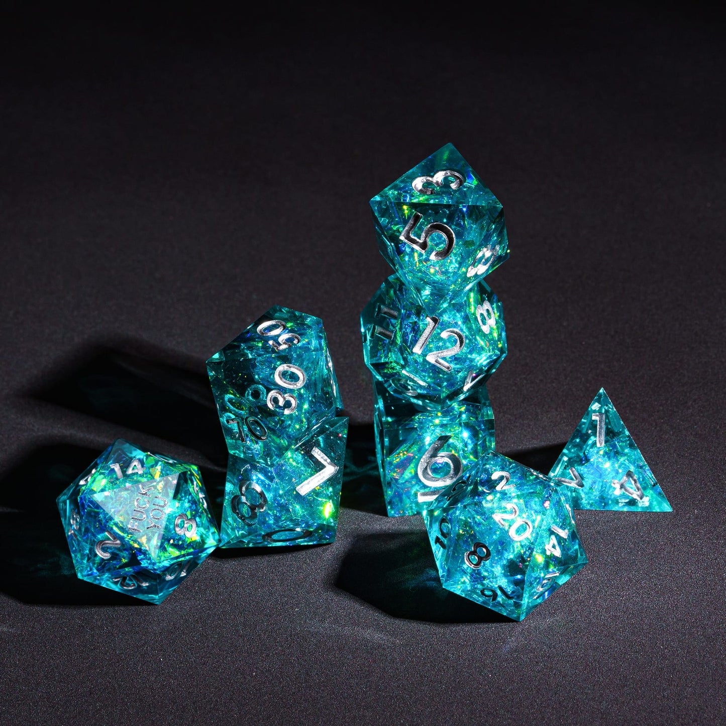 F*ck Me Sharp Edge Dice Set