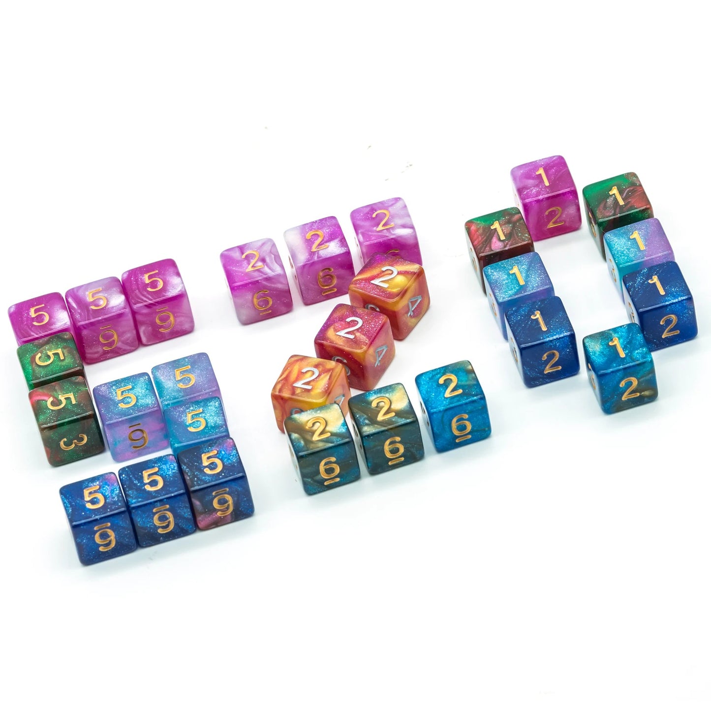 Dragon Eye d6 - Multiple d6 Sets