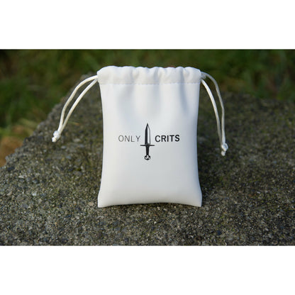 Free dice bag with only crits logo