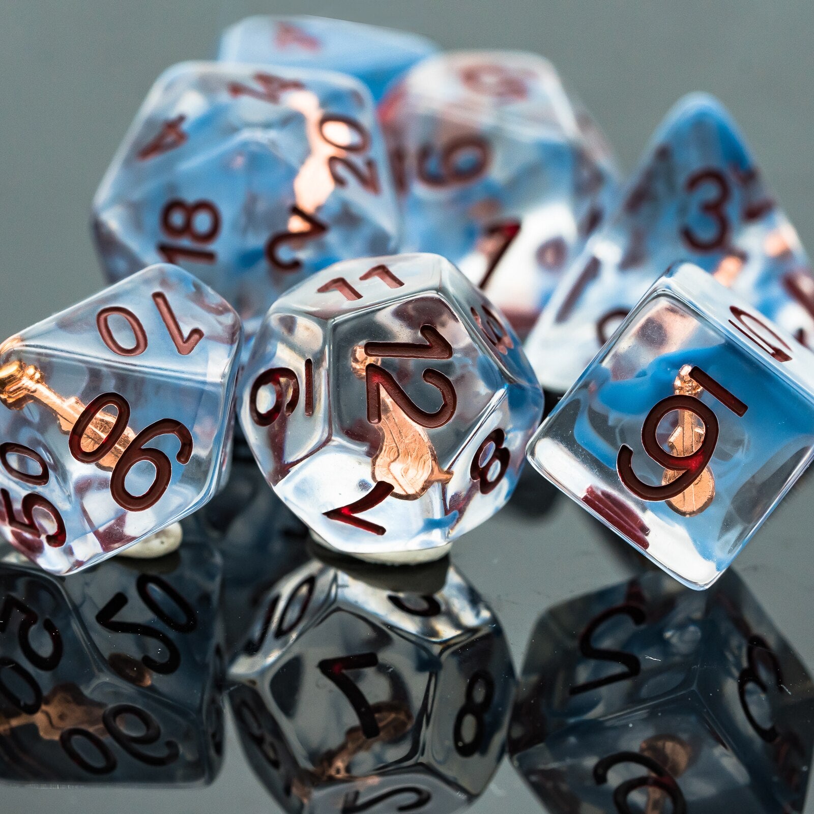 Bard dnd dice set