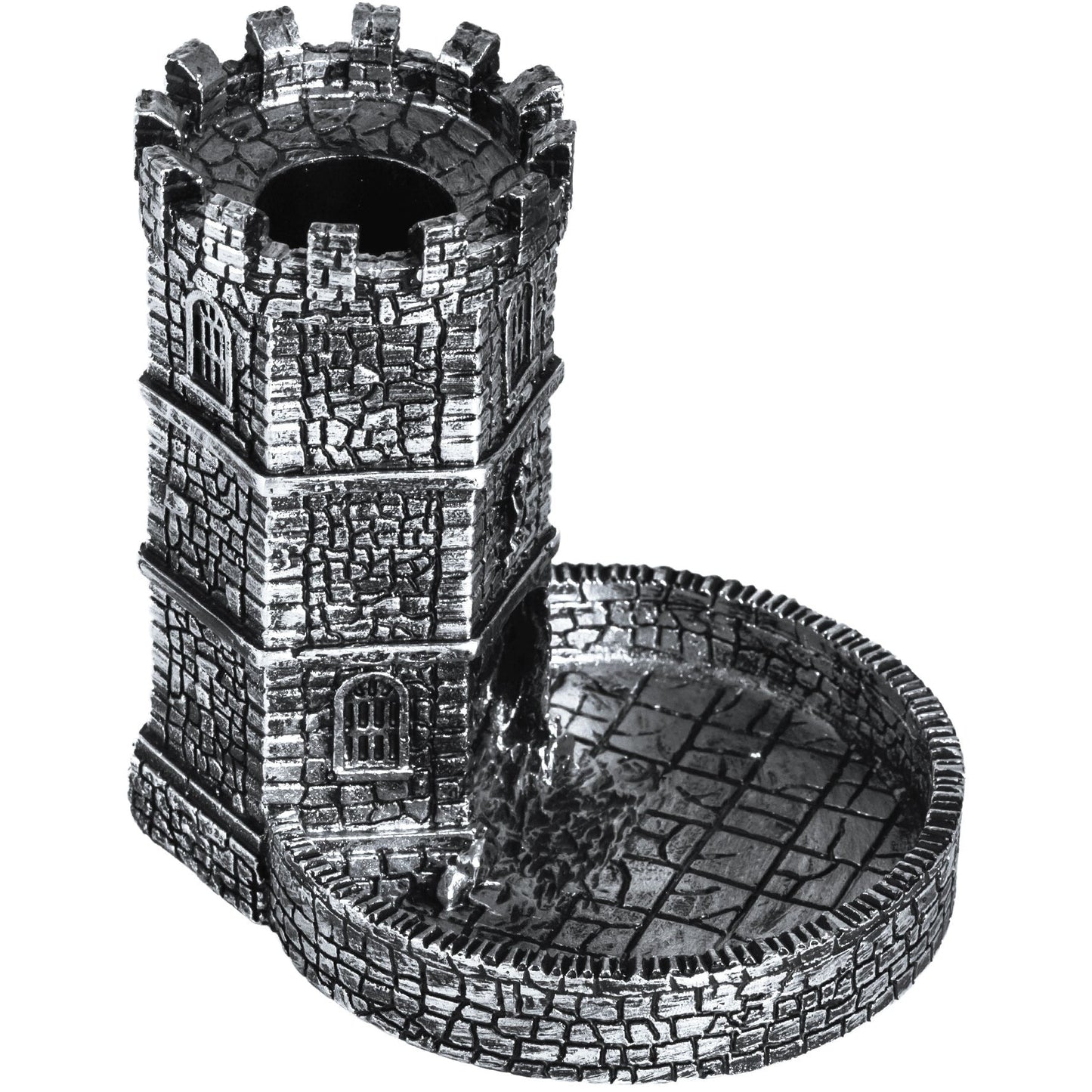 top view of wizard dice tower