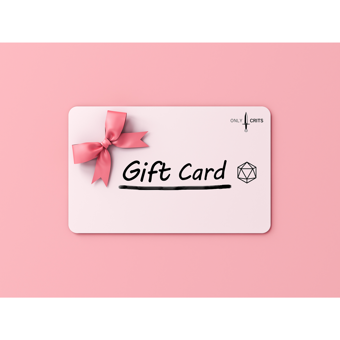 Only Crits Gift Card