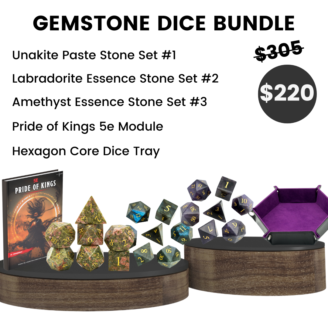 Gemstone Dice Bundle