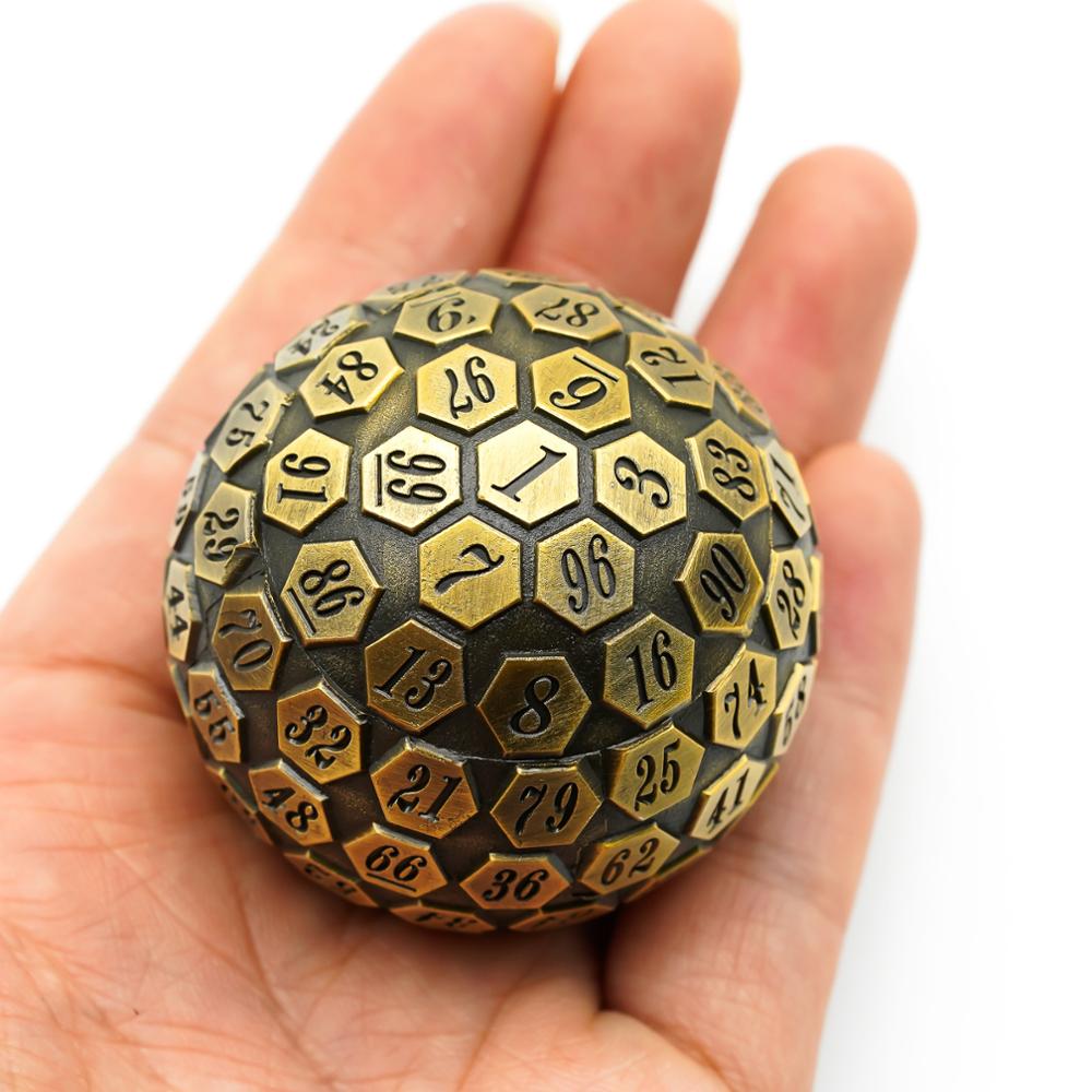 Ancient d100 - Metal Dice