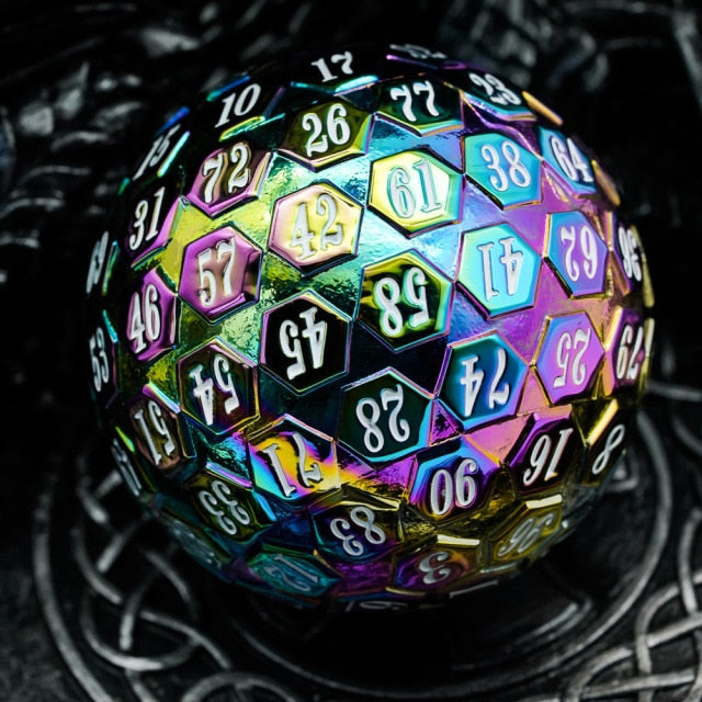 Ancient d100 - Metal Dice
