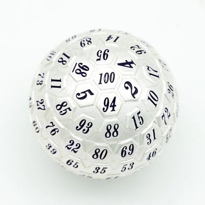 White easy to read d100