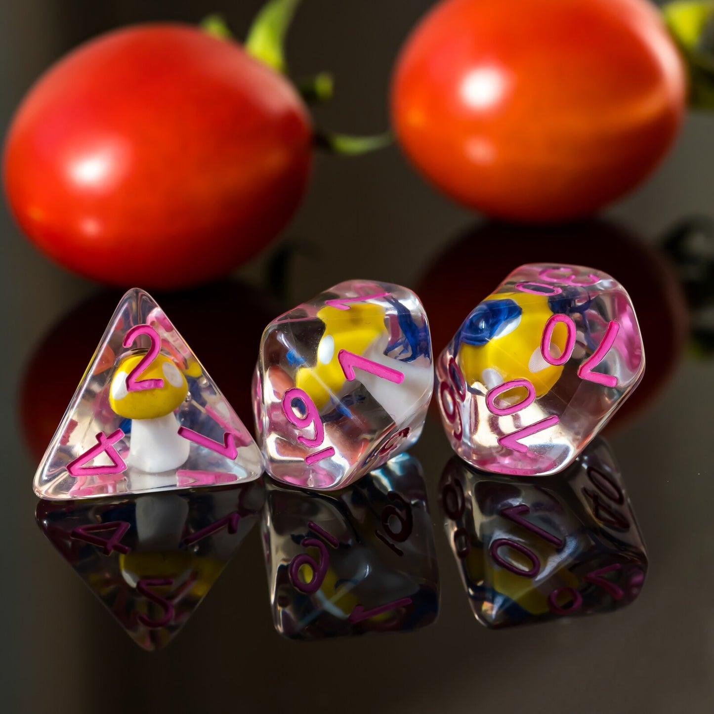 Mushroom Cap - Dice Set