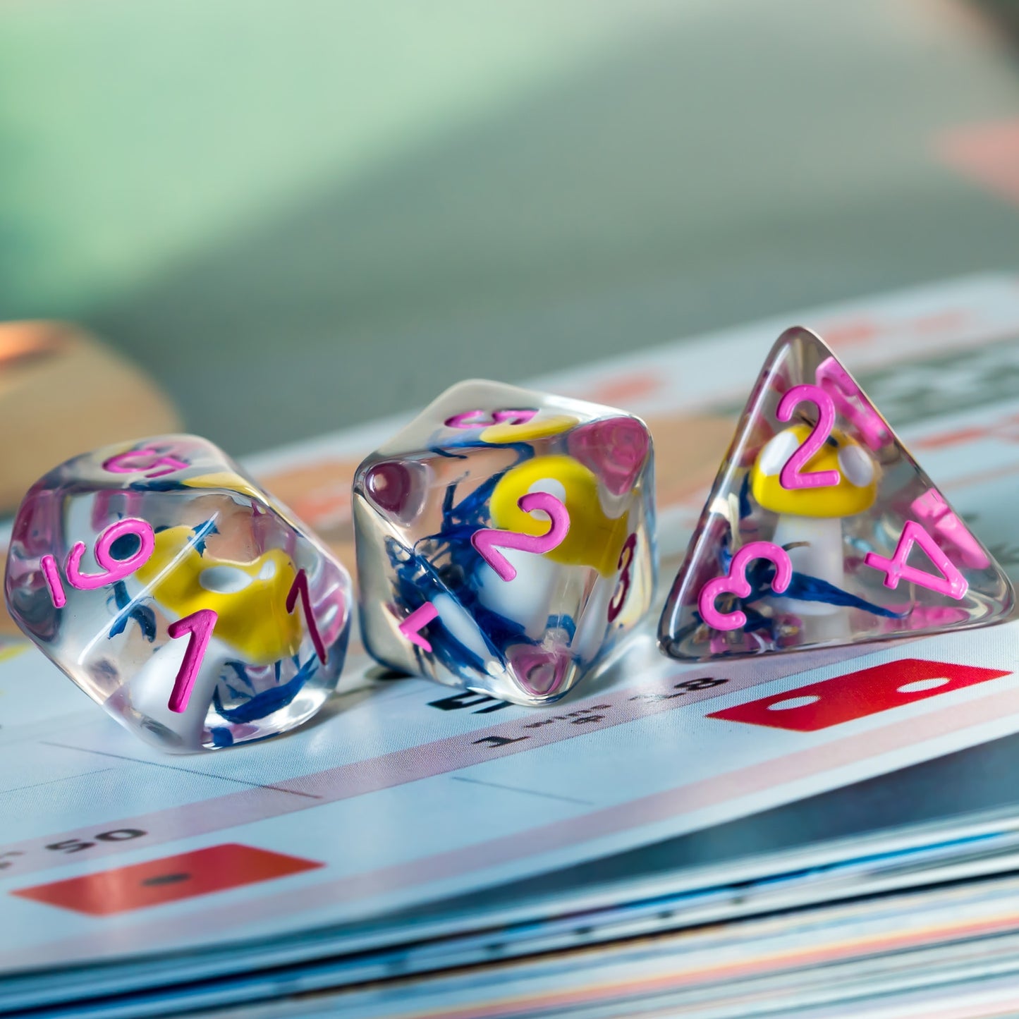 Mushroom Cap - Dice Set