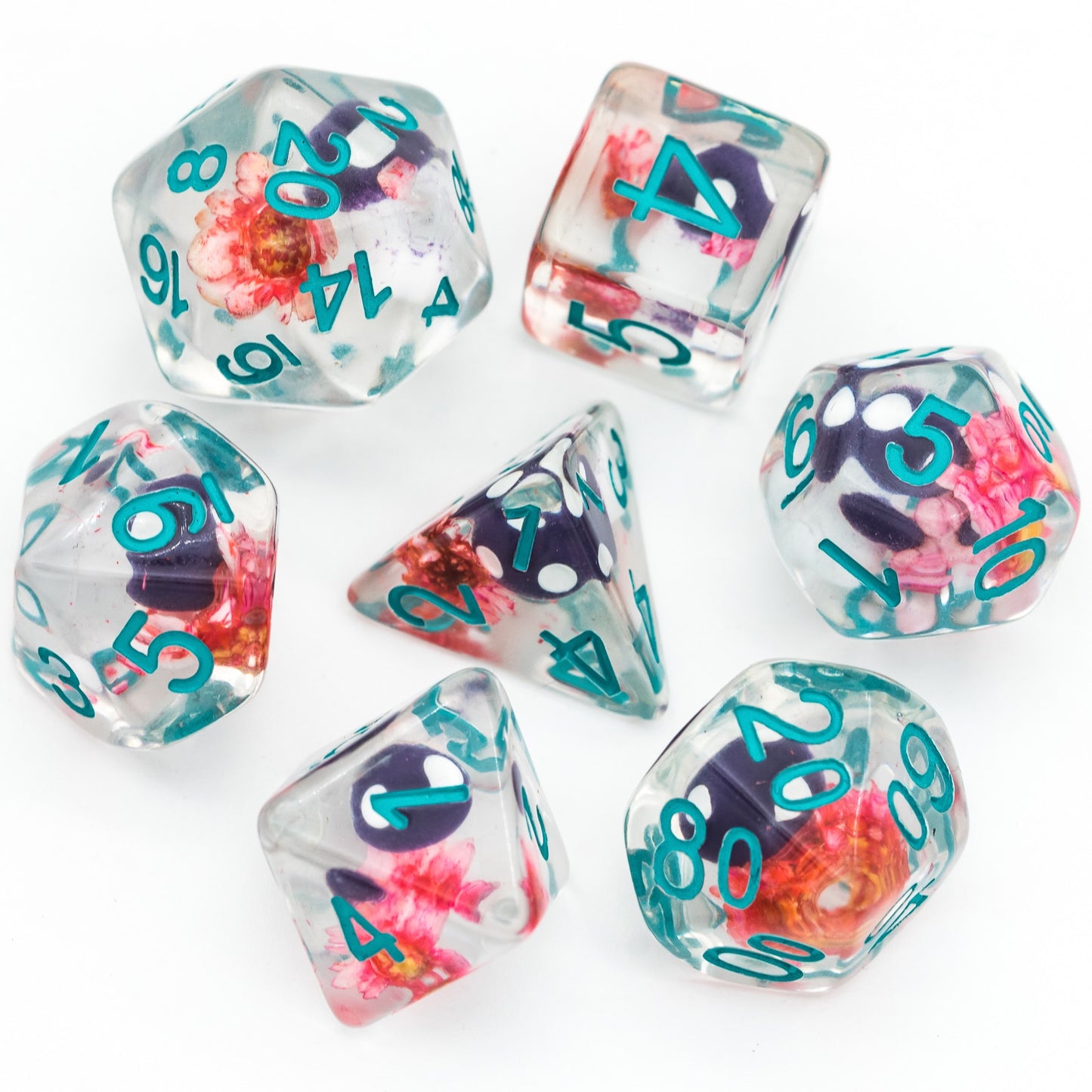 Mushroom Cap - Dice Set