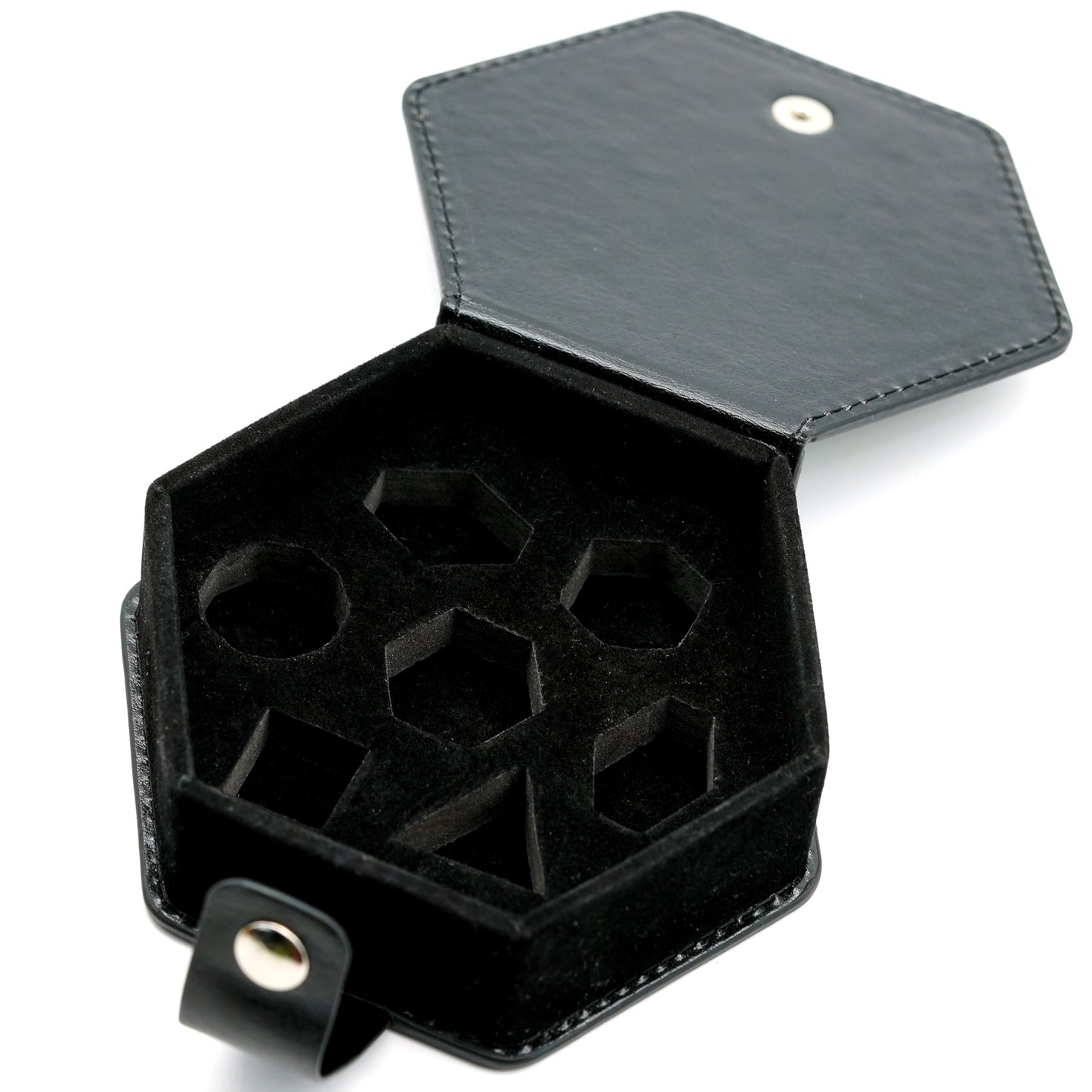 complementary travelling case for stone dice set