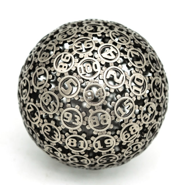 Ancient d100 - Metal Dice